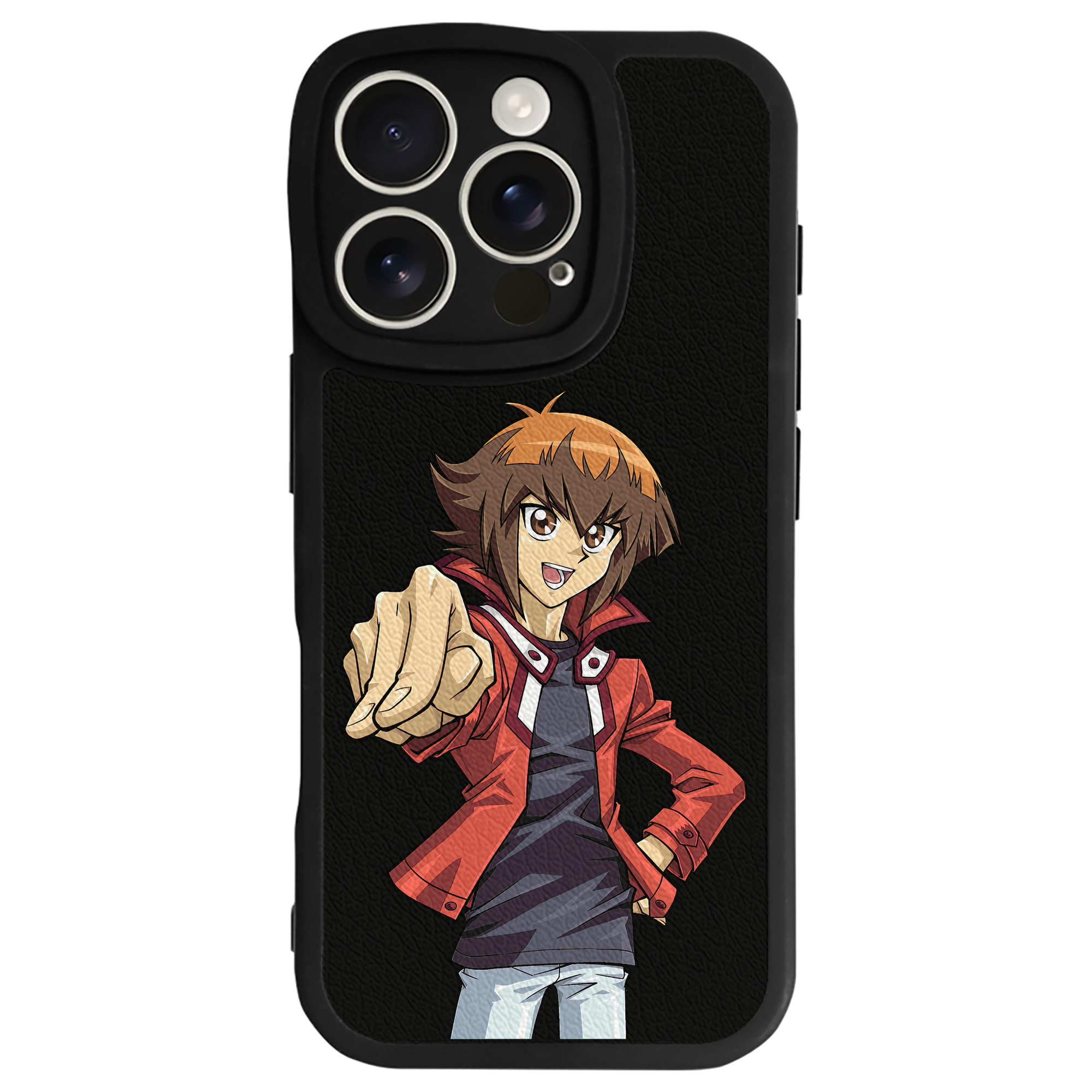 遊☆戯☆王 Yu-Gi-Oh! 【iPhone 16シリーズ対応】シリコンスマホケース（レザー調） 材質：シリコン
